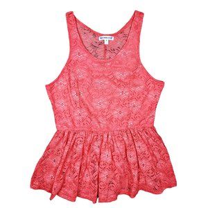 Roommates Kids Coral Sleeveless Blouse M